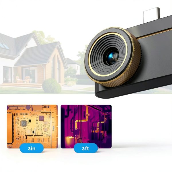 Thermal Master P3 Thermal Camera Manual Focus PCB Detection-5