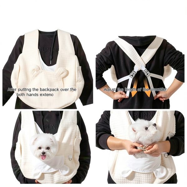 Geelraqaly Dog Backpack Lightweight Large Capacity Pet-5