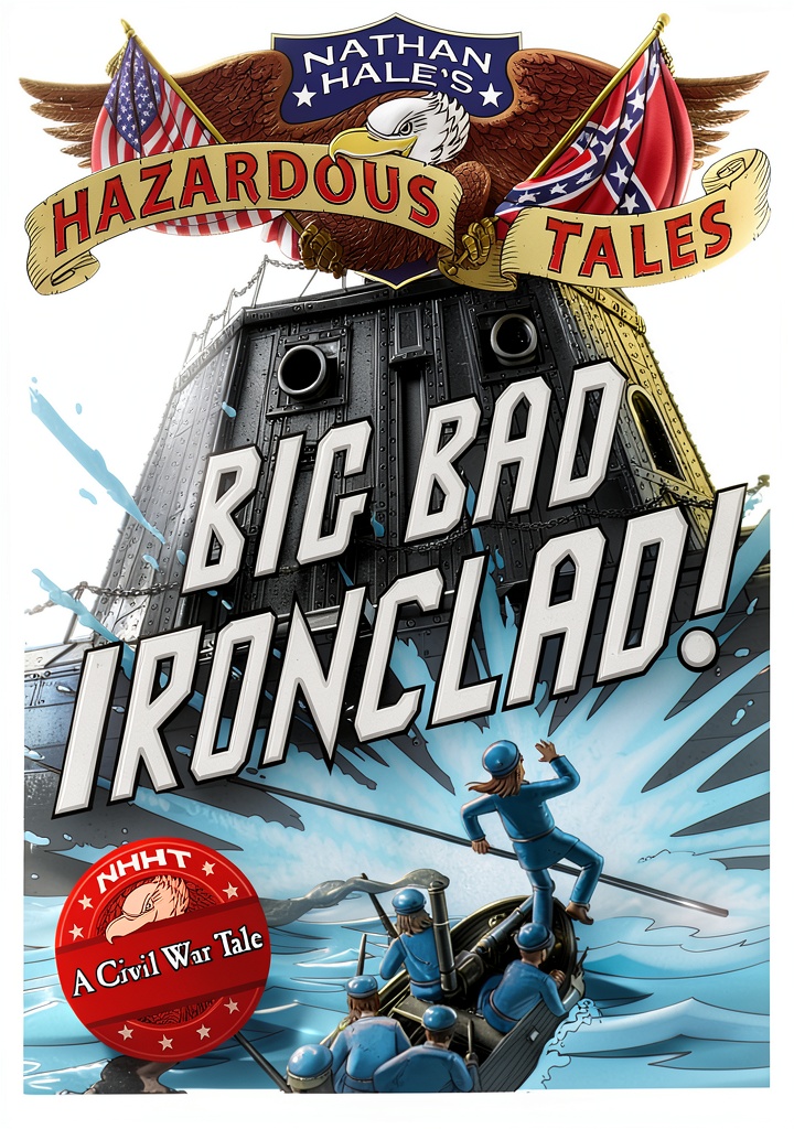 Nathan Hales Hazardous Tales book cover showing Civil War illustrations