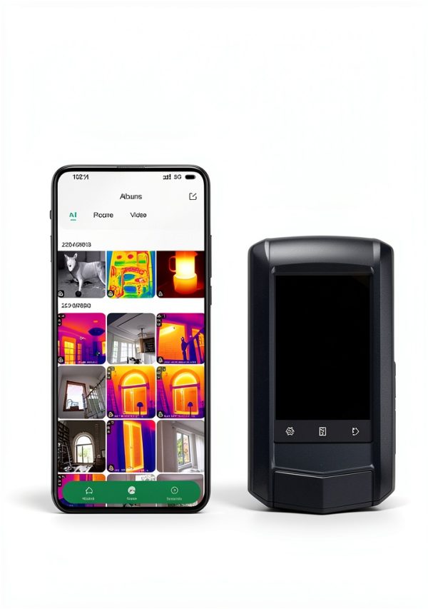 HSFTOOLS P2W Thermal Imager Super Resolution Dual Camera-6