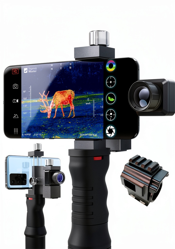 Thermal Master T2 Pro thermal imager in use during a night hunt
