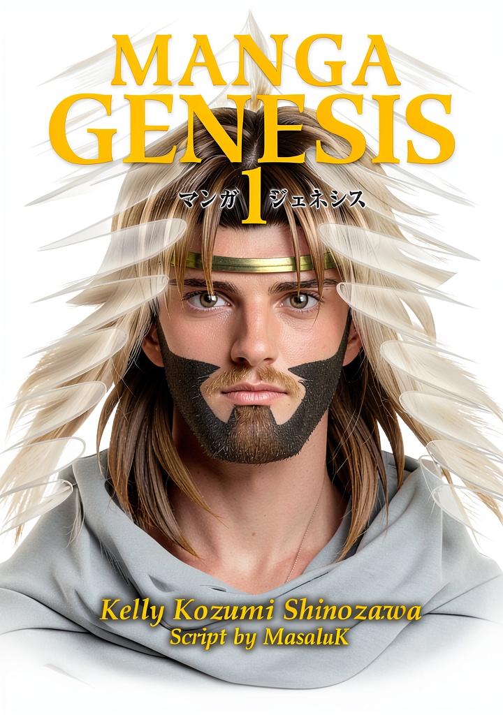 Manga Genesis comic book displayed on a Kindle device