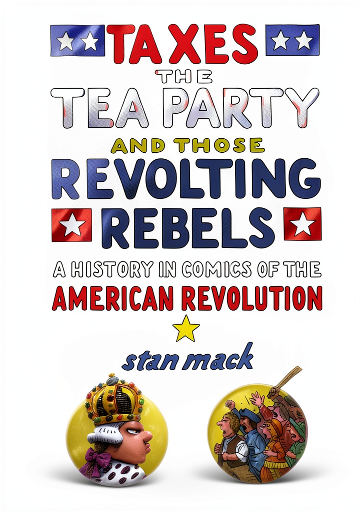 American Revolution comic book open on a tablet