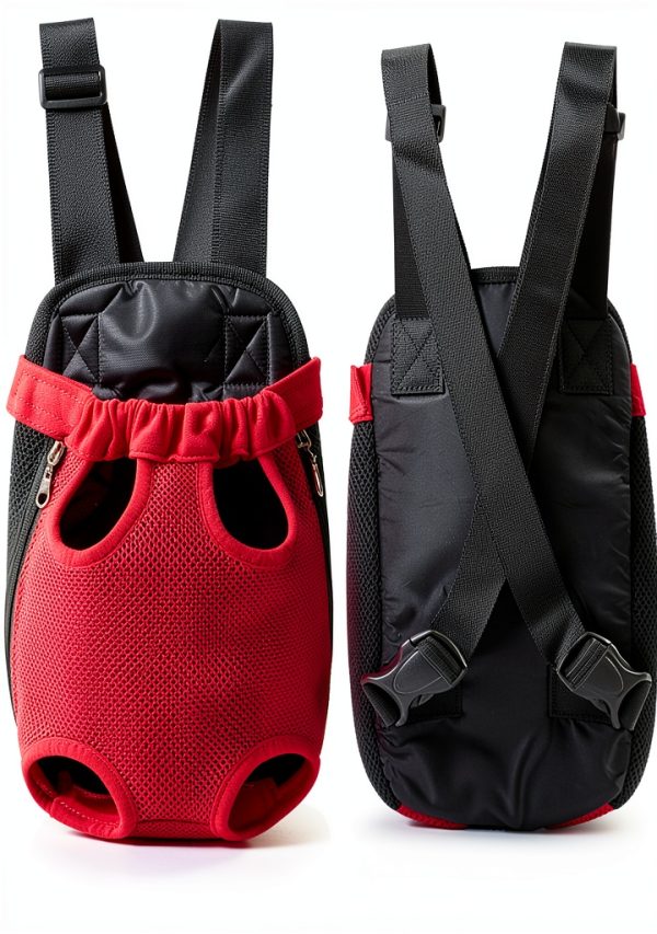 Nulala Dog Front Backpack Portable Breathable Safety Lock-8
