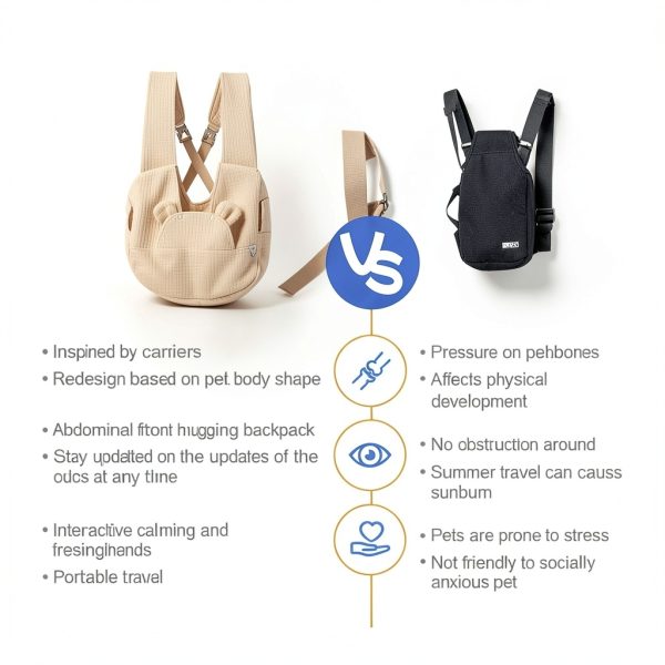 Geelraqaly Dog Backpack Lightweight Large Capacity Pet-4