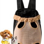 Nulala Dog Front Backpack Portable Breathable Safety Lock-0
