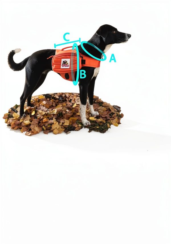 Lynxcore Dog Backpacks Orange Small-4