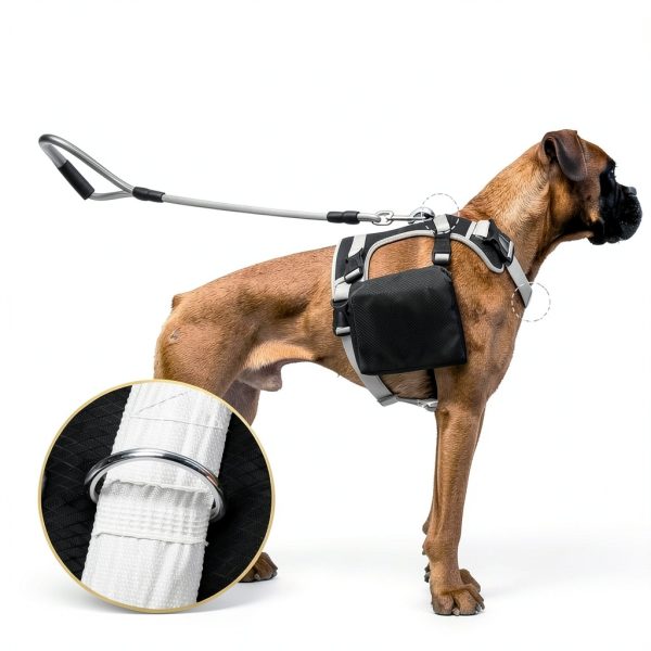 Dora Bridal Dog Backpack for Medium Large Dogs-5