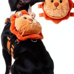 ROZKITCH Lion Dog Backpack Adjustable Small Medium Soft‑Fit-0