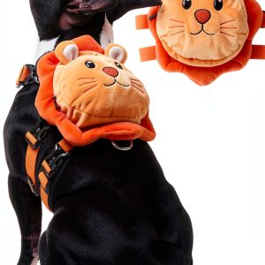 ROZKITCH Lion Dog Backpack Adjustable Small Medium Soft‑Fit-0