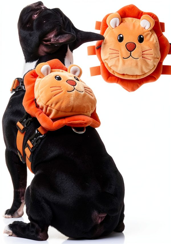 ROZKITCH Lion Dog Backpack Adjustable Small Medium Soft‑Fit-0