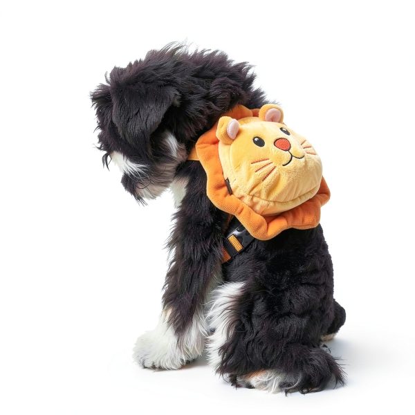 ROZKITCH Lion Dog Backpack Adjustable Small Medium Soft‑Fit-2