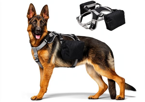Dora Bridal Dog Backpack for Medium Large Dogs-0
