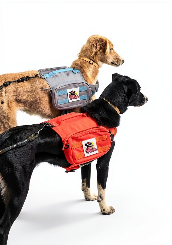 Lynxcore Dog Backpacks Orange Small-5