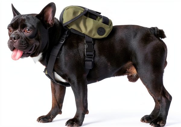 Dog Backpack OneTigris Green Nylon Adjustable-6