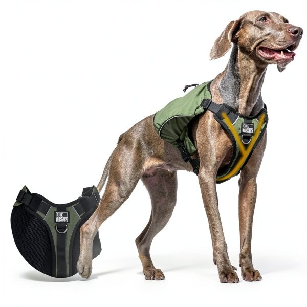 OneTigris Dog Backpack Harness TG-ZGB04 Adjustable Nylon with-1