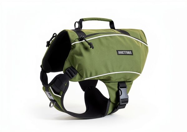 OneTigris Dog Backpack Harness TG-ZGB04 Adjustable Nylon with-2