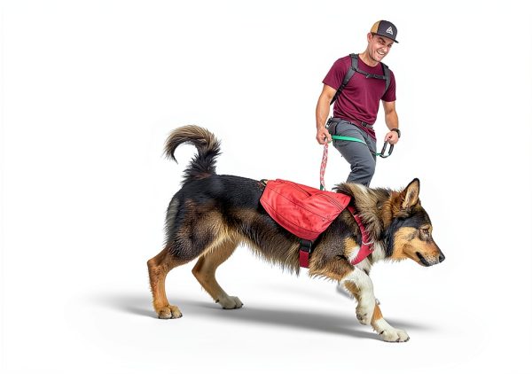 Ruffwear Dog Backpack Medium Basalt Gray – Foam Padded, Adjustable Fit-2