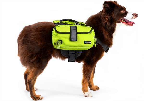 Dog Backpack Harness PetAmi Adjustable Medium Large Canvas Backpack-0