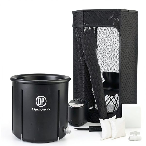 Portable Sauna Combo Opulencio – Spacious Steam Tent with Ice Bath-6