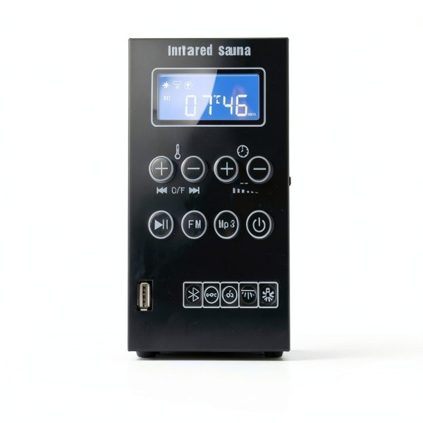 Homsido Infrared Home Sauna 1 Person Hemlock Dry Sauna Low EMF 1200W-3