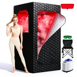 Infrared Sauna Box bsdonte 160 LED Red Light Portable-0
