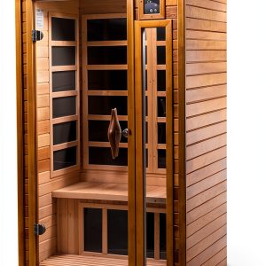 Dynamic Saunas low EMF Sauna with Red Light & Bluetooth-0