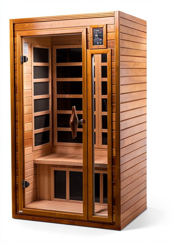 Dynamic Saunas low EMF Sauna with Red Light & Bluetooth-0