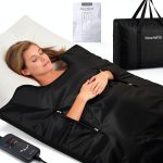 Portable Sauna Blanket noerishia Double Spiral Black 6ft x 2.6ft-0