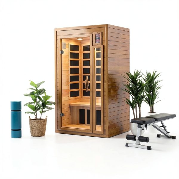 Dynamic Saunas low EMF Sauna with Red Light & Bluetooth-7