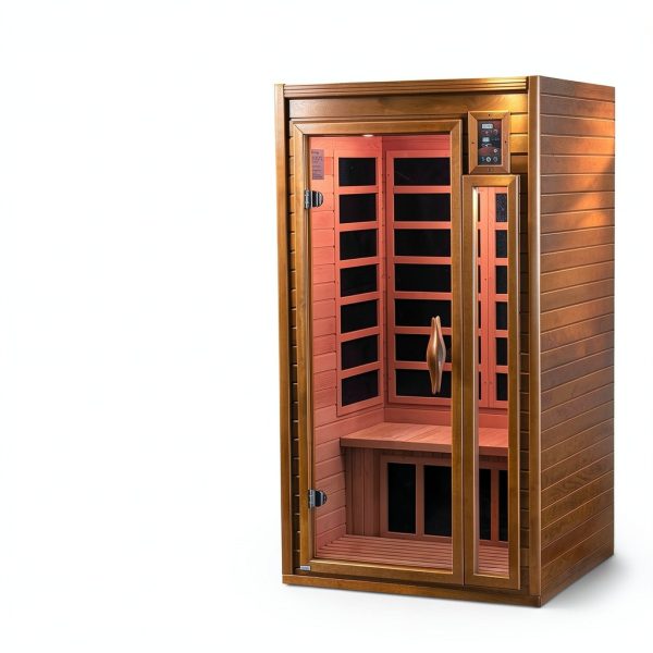 Dynamic Saunas low EMF Sauna with Red Light & Bluetooth-5